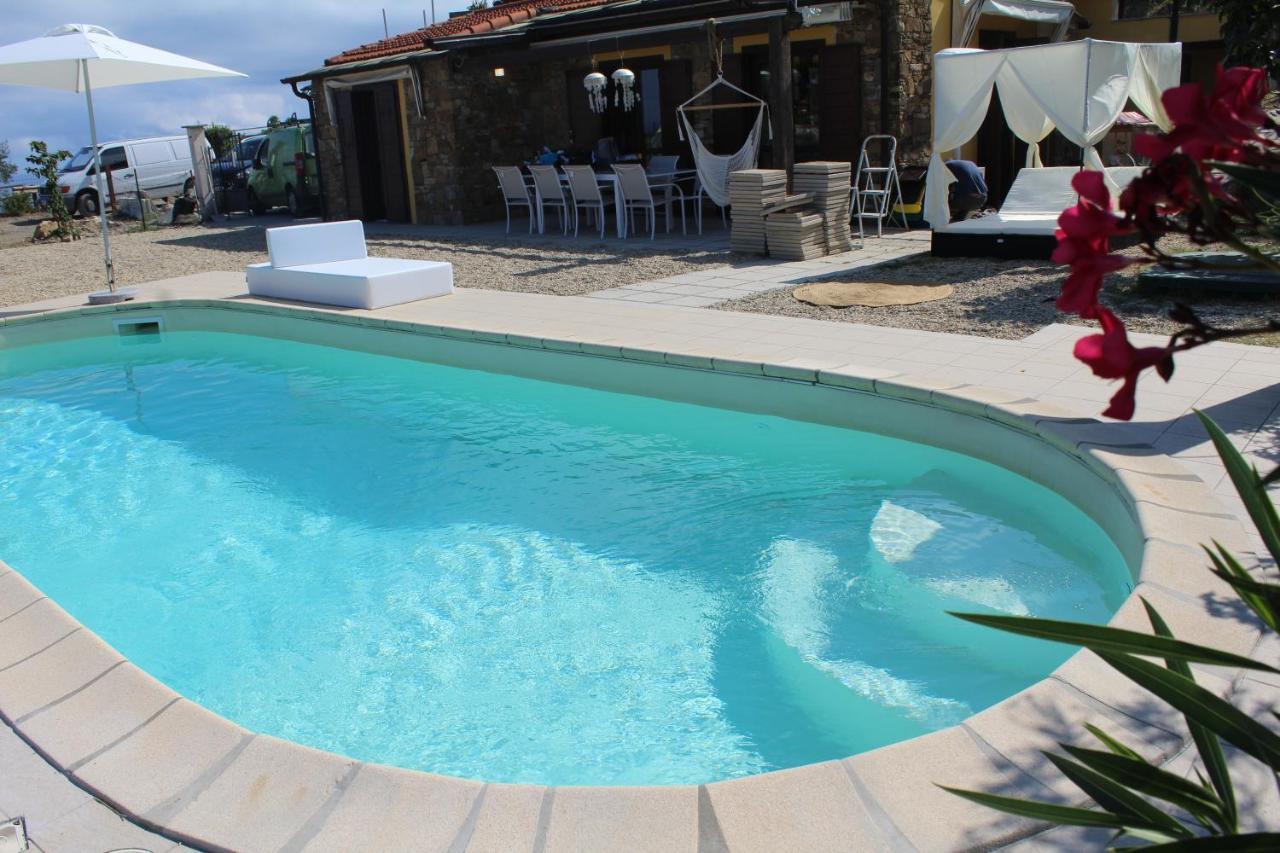 Villa Clicla - Pool, Sea,Hommock Swing And Laziness Imperia Luaran gambar